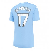 Manchester City Kevin De Bruyne #17 Kotipaita Naiset 2023-24 Lyhythihainen